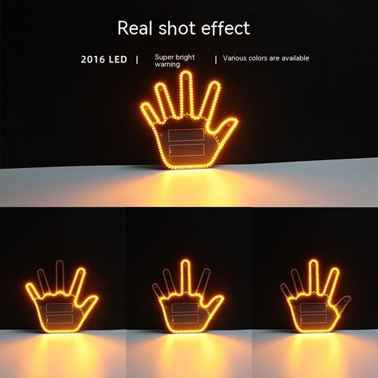 "Smart Gesture Car Light"